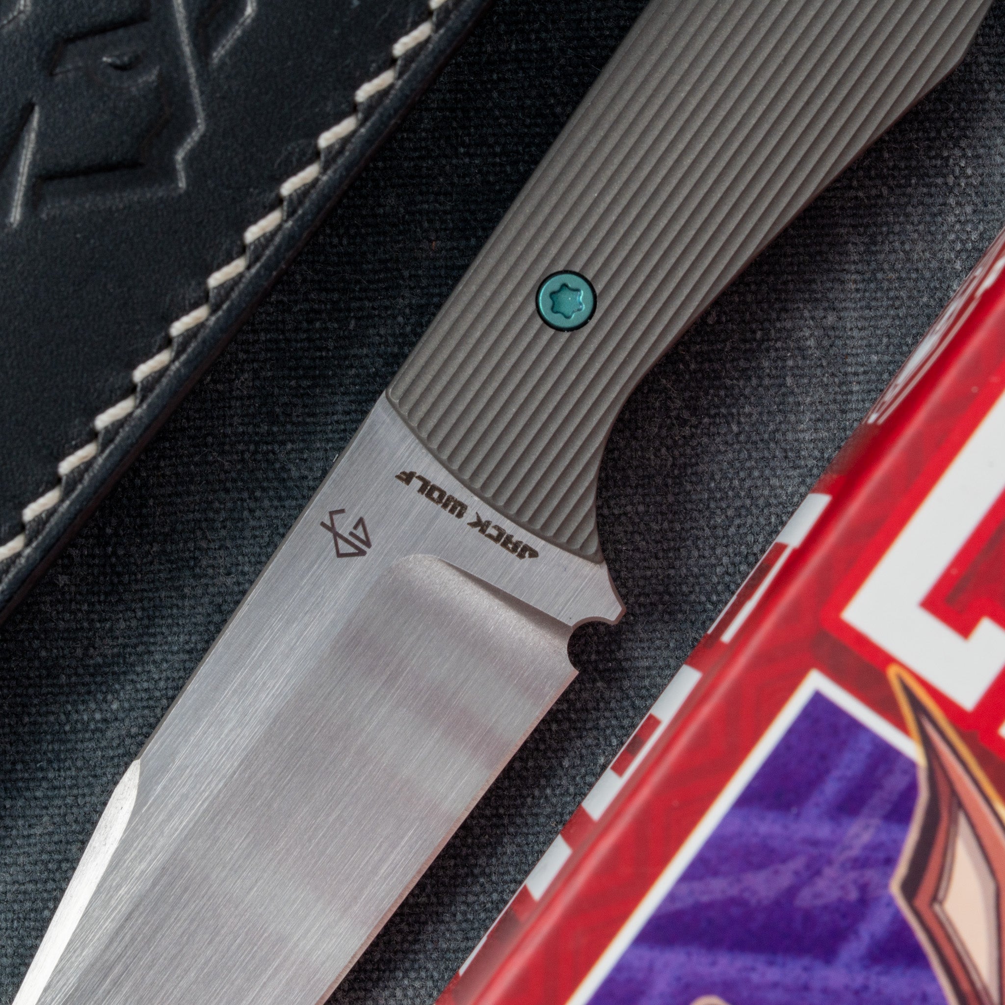 COLLUSION - TITANIUM STRIPE HAND SATIN