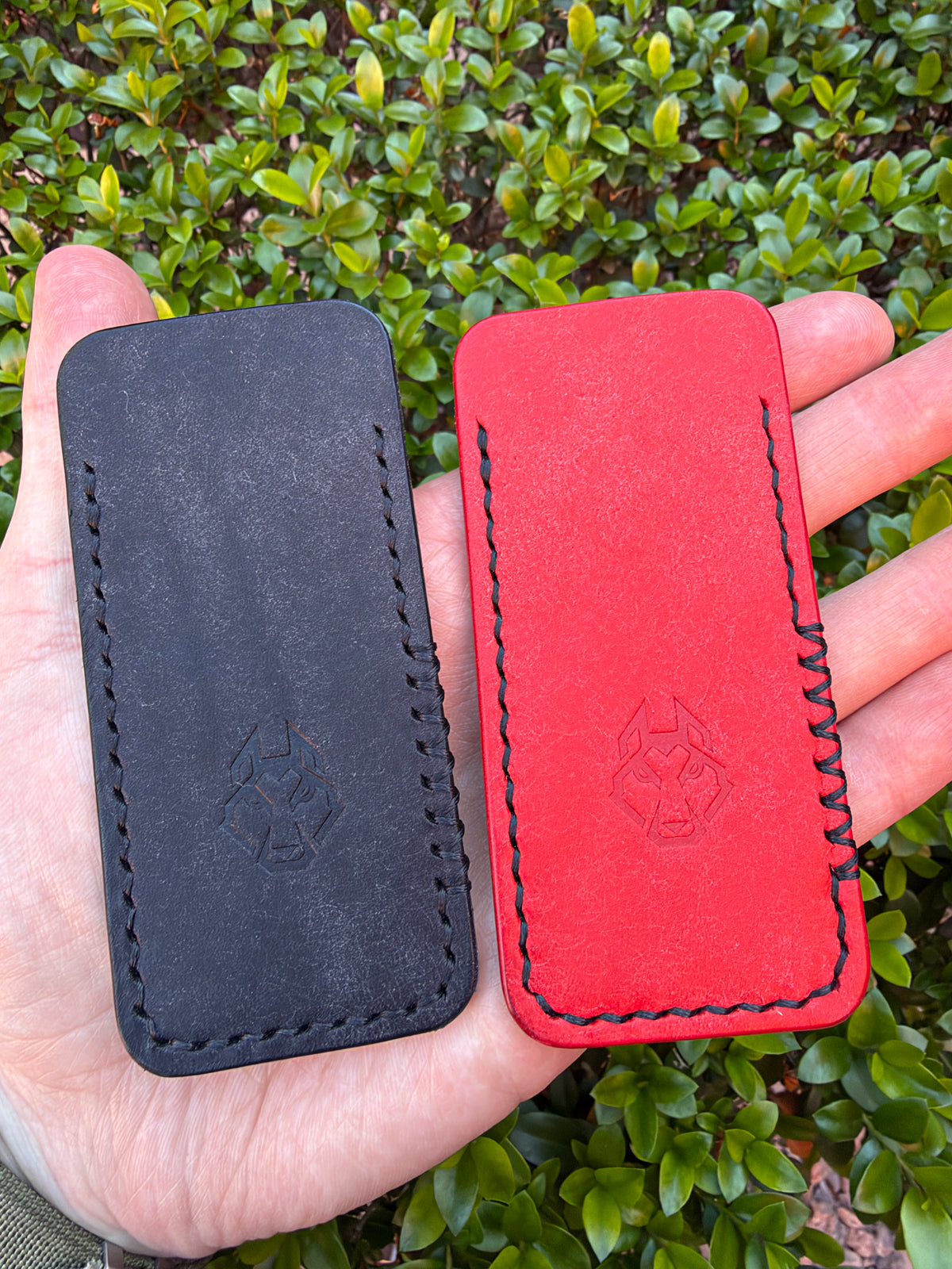 Northwoods Leatherworks Slip - Black Pueblo Black Thread
