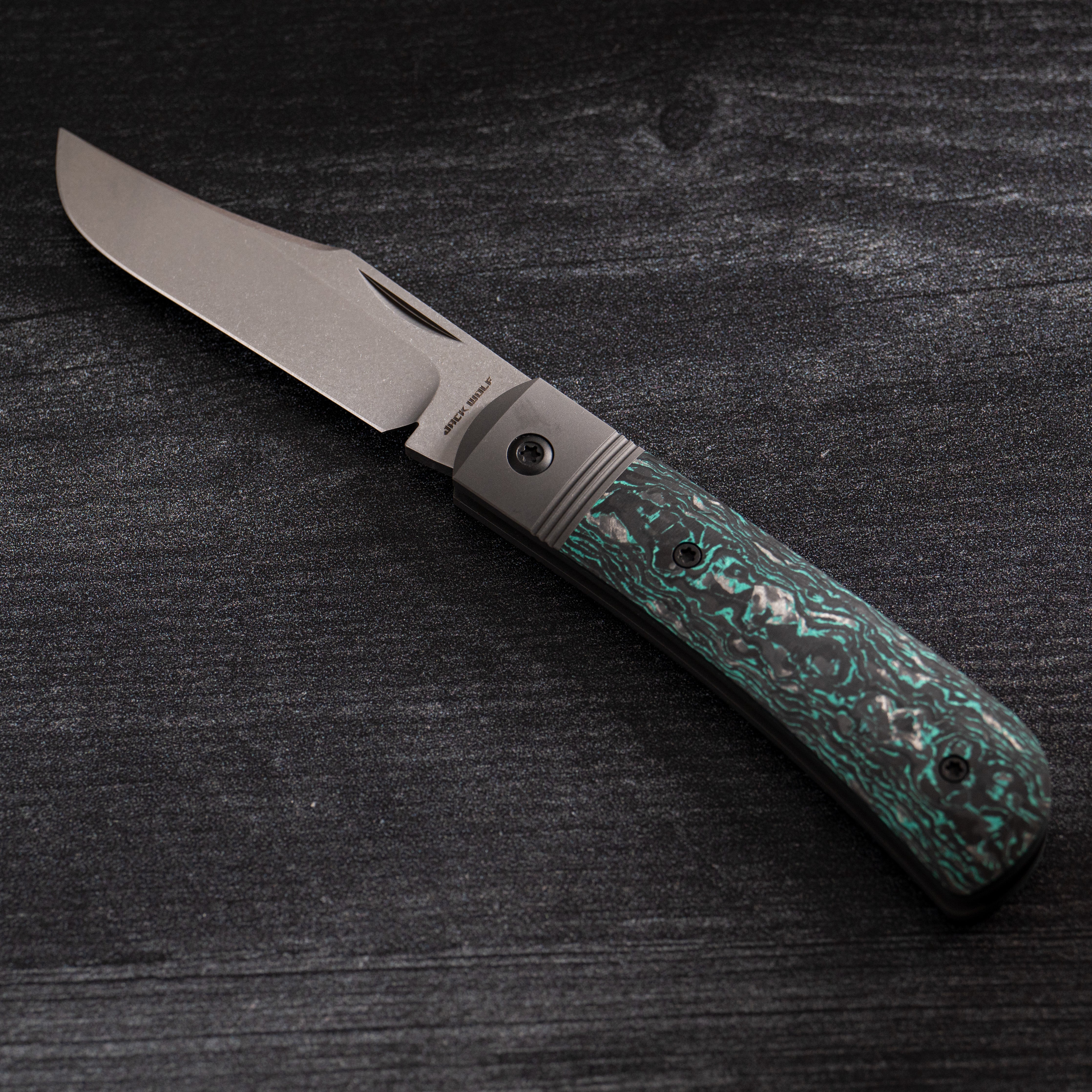 Benny's Clip - TechnoCarbo Teal Stonewash