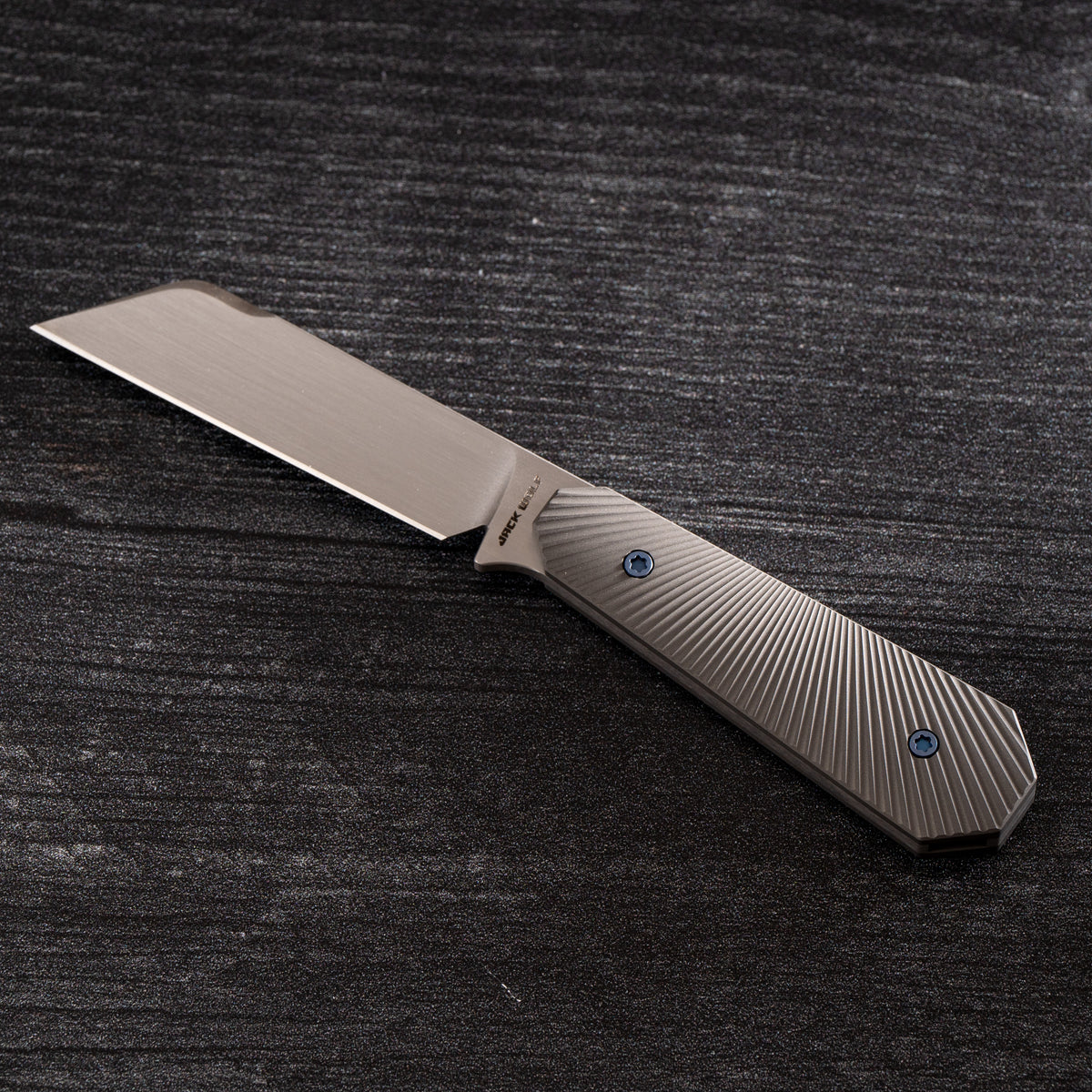 variant ロキ TVA Jack Wolf Knives Midnight FIXedc Fixed Blade Titanium Starburst