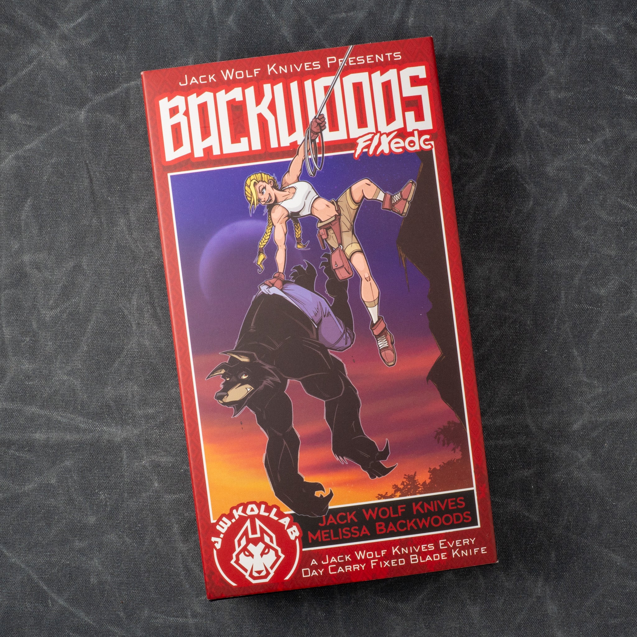 BACKWOODS FIXEDC - KIRINITE TRUE BLOOD BELT SATIN D.L.C.