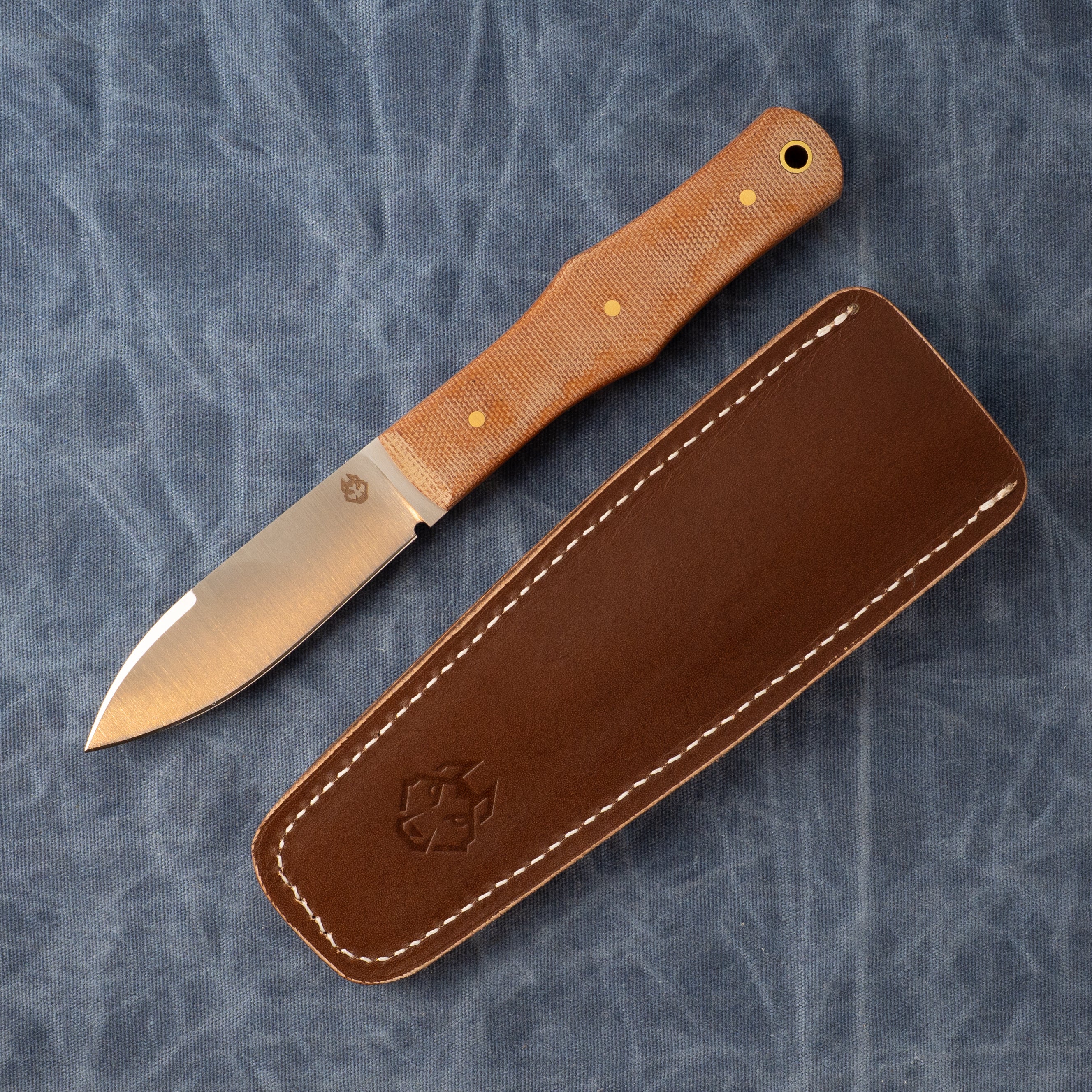 Vampire Hunter Mainline - Natural Canvas Micarta