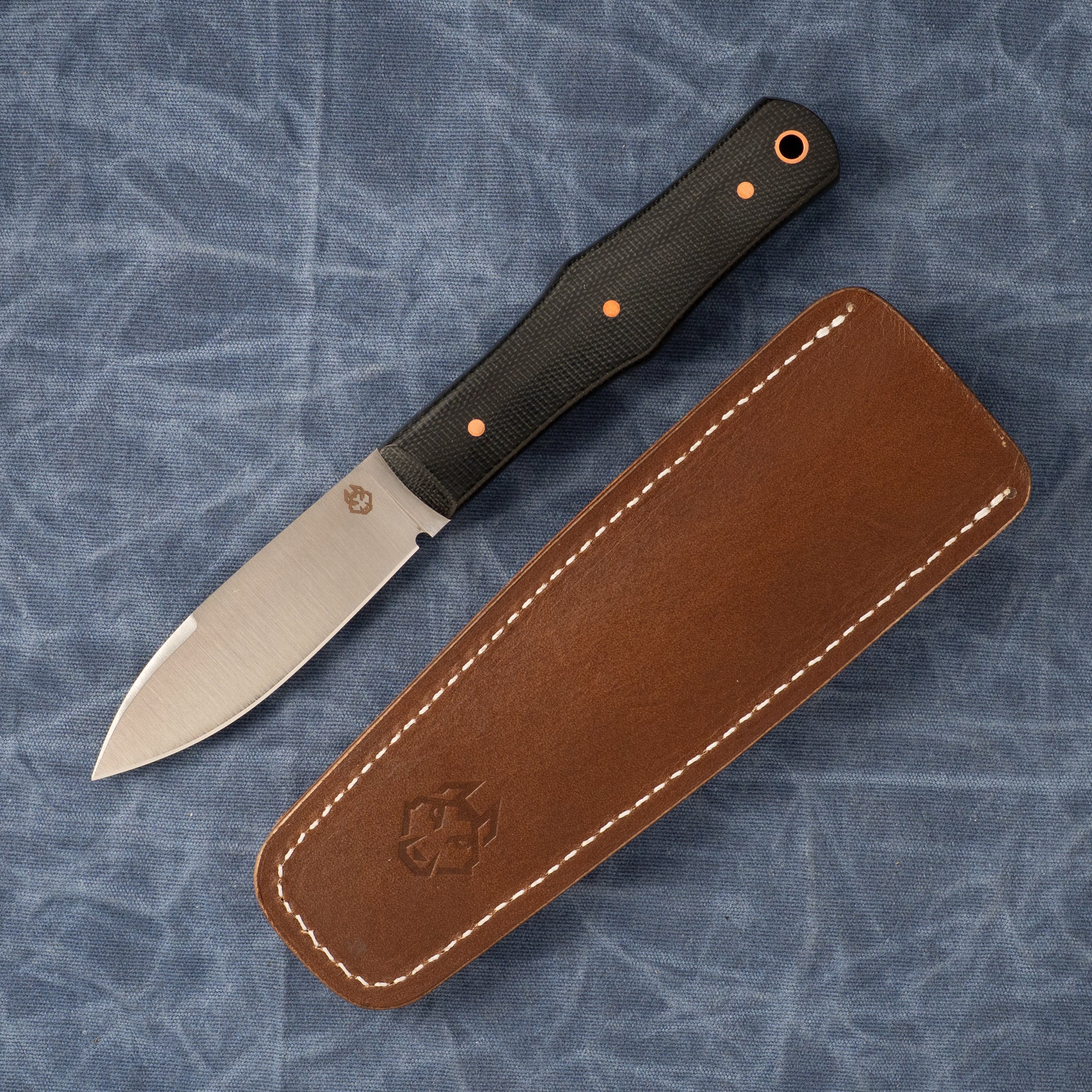 Vampire Hunter Mainline - Black Canvas Micarta