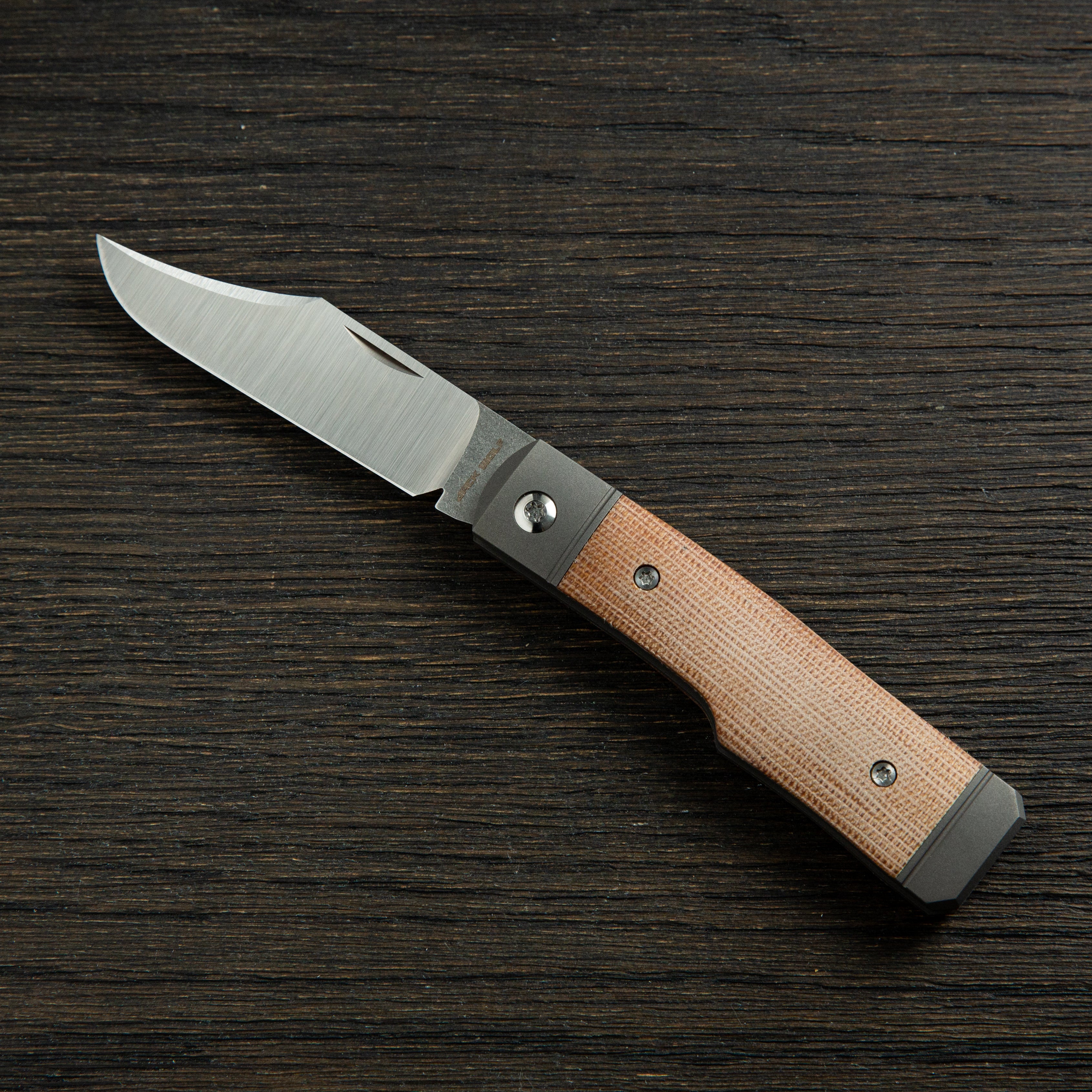 Sharpshooter Jack - Natural Canvas Micarta