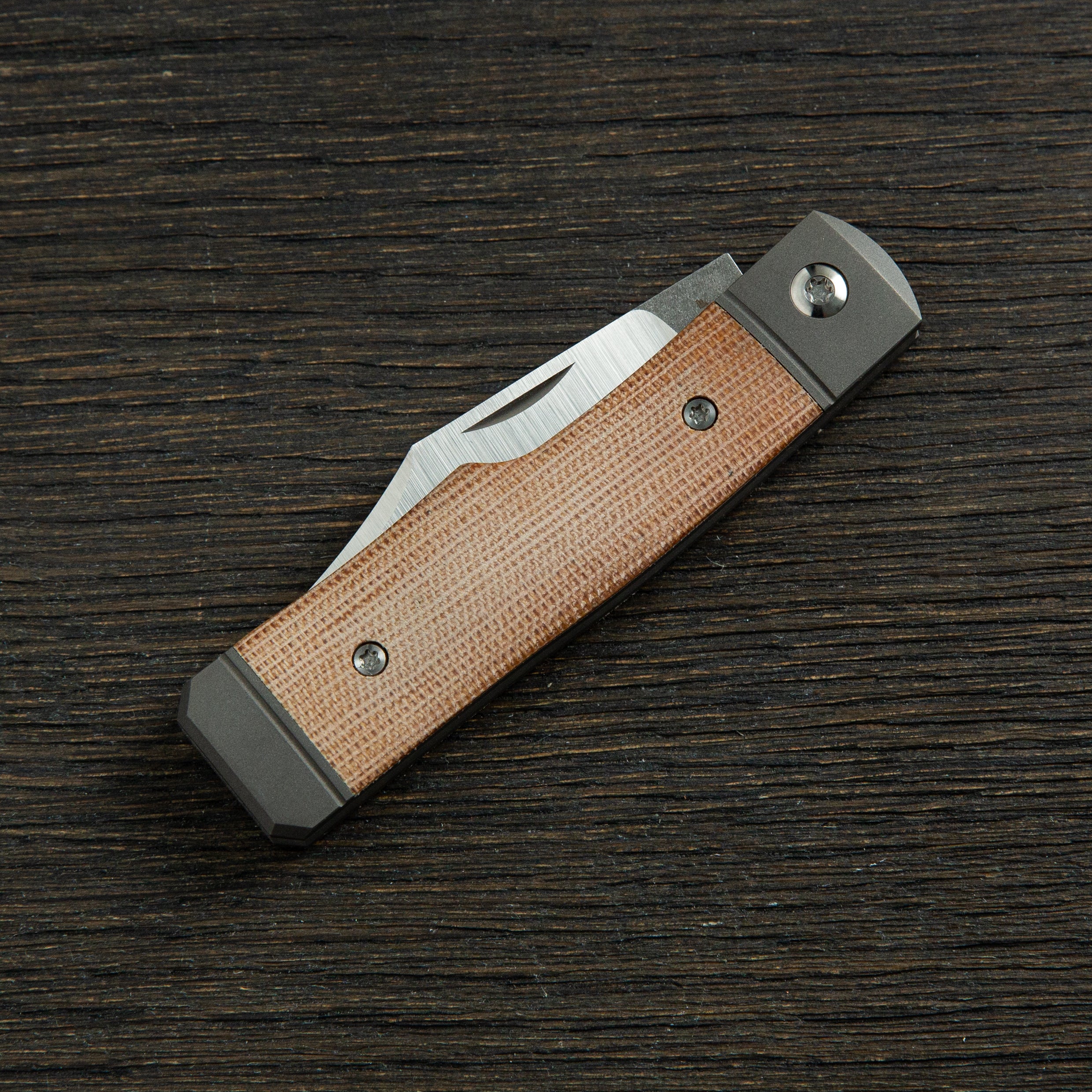 Sharpshooter Jack - Natural Canvas Micarta