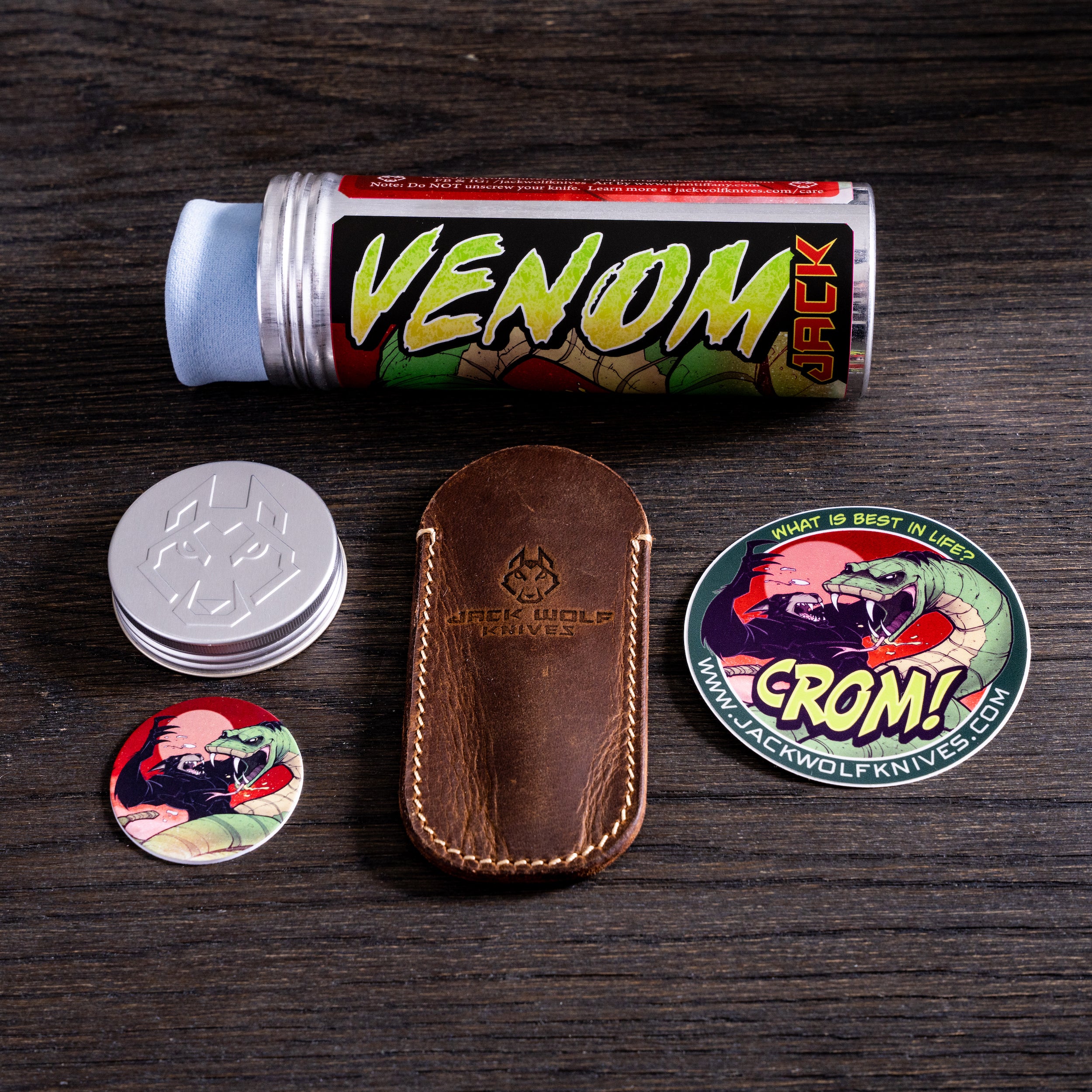 Venom Jack - CamoCarbon Timascus